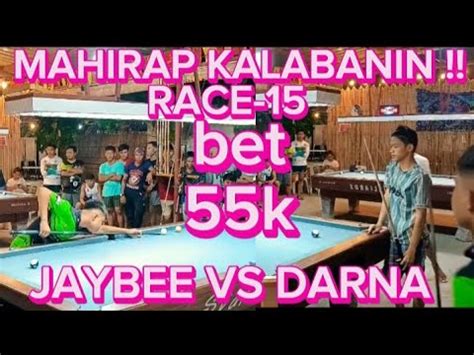 MAHIRAP KALABANIN LABANAN SA GENSAN JAYBEE SUCAL VS DARNA Race 15