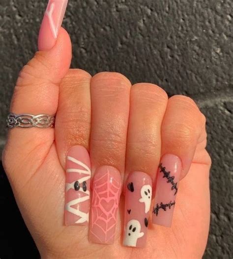 Uploaded By Stacia Find Images And Videos About Pink Nails And