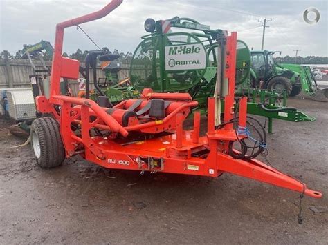 Kuhn Rw 1600 Bale Wrapper Hay Silage Equip Kuhn Vic Power Farming