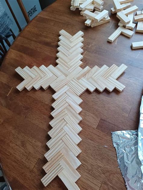 Pin By Tracy Hawk On Craft Ideas Wooden Cross Crafts Wooden