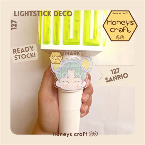 Honeys Craft อปกรณ เสรม Lightstick NCT 127 Sanrio Acrylic Deco KPOP