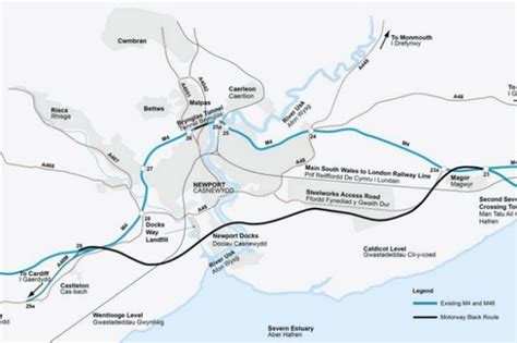 Newport M4 Corridor Bridge Designs Unveiled Construction Enquirer News