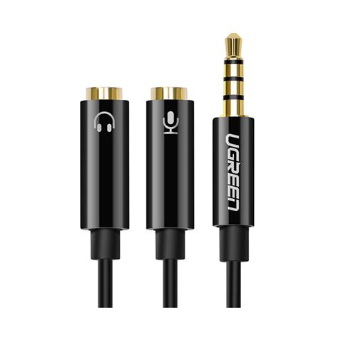 3 5 MM SPLITTER CABLE สายแยกสญญาณเสยง UGREEN 30620 HEADPHONE