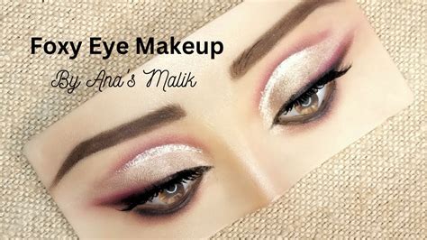 Foxy Eye Make Up Pink Foxy Eye Makeup Step By Step Foxy Makeup