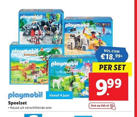 Playmobil Speelset Aanbieding Bij Lidl