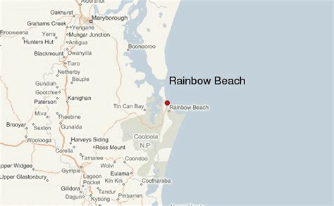 Rainbow Beach Location Guide