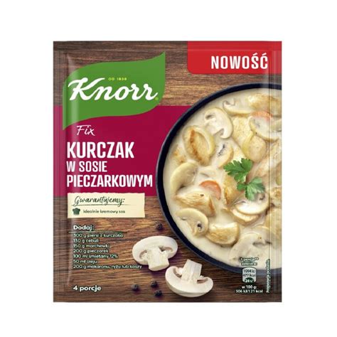 Fix Knorr Kurczak W Sosie Pieczarkowym G Unilever Polska Sklep