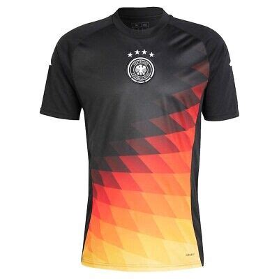 DFB Pre Match Shirt Schwarz Größe XL Original NEU EM 2024