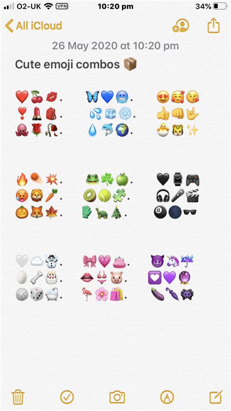 50 Cute Emoji Combos To Mix And Match Your Favorite Emojis