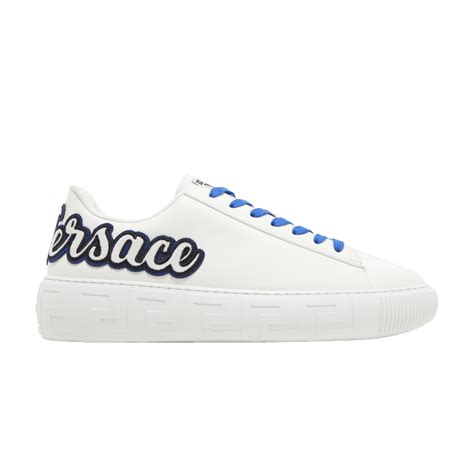 Buy Versace La Greca Varsity Sneaker White Dsu8404 1a05496 2wd60 Goat