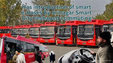 Video Has Introduction Of Smart E Buses By Srinagar Smart City