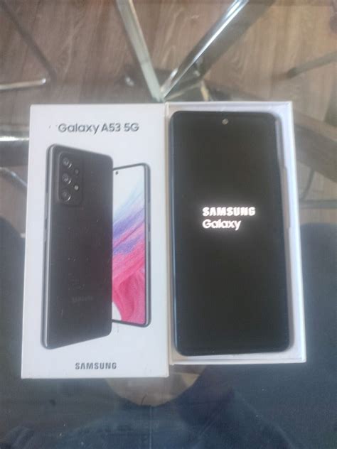 Samsung Galaxy A53 5g Sm A536b Ds 128gb Awesome Black Unlocked