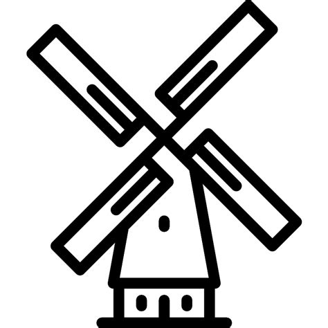 Wind Mill Vector Svg Icon Svg Repo