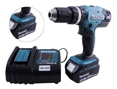 Furadeira Parafusadeira De Impacto Bivolt V Makita Dhp Furadeira