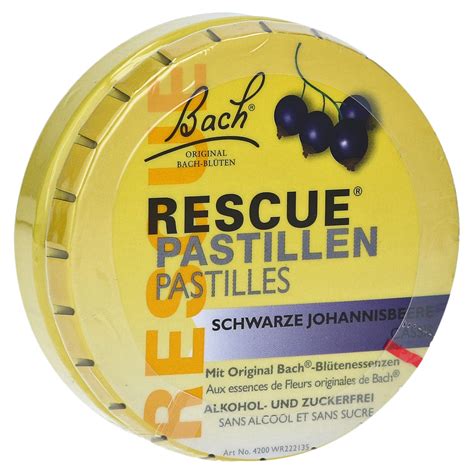 Erfahrungen Zu BACH ORIGINAL Rescue Pastillen Schw Johannisb 50 Gramm