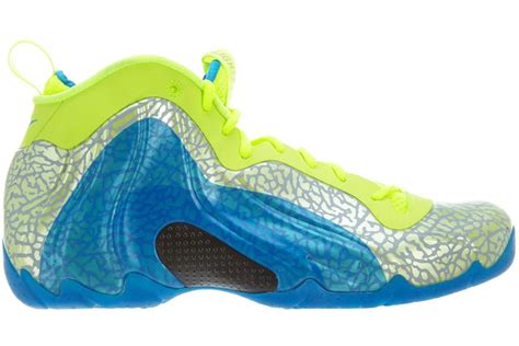 Nike Air Flightposite Exposed Volt Photo Blue Mens 616765 700 Us