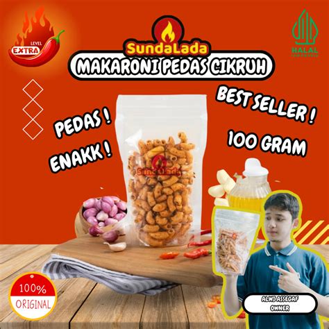 Jual Makaroni Sundalada Varian Pedas Cikruh Shopee Indonesia