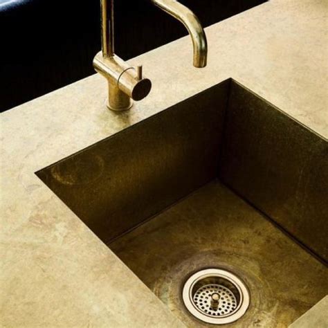 Beautiful Brass Kitchen Sinks Halman Thompson