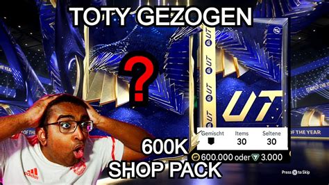 OMG TOTY GEZOGEN 600K SHOP PACK TOTY PACK OPENING EA FC 24