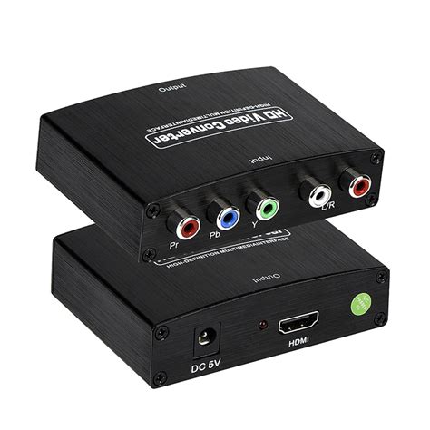 Ypbpr Convertidor Hdmi Componente A Hdmi 5rca Rgb A Hdmi Compatible Con