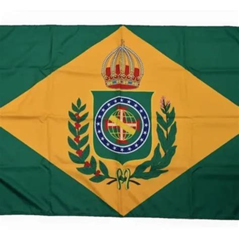 Bandeira Brasil Imperial X Cm Elo Produtos Especiais