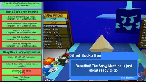 Bucko Bee Quest Rewards Bee Swarm Simulator YouTube