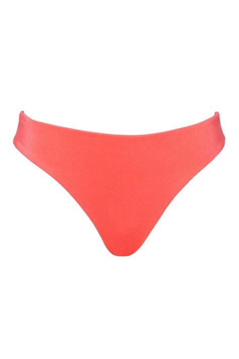 Bluepoint γυναικείο μαγιό bikini σλιπ χαμηλόμεσο κανονικής κάλυψης με γυαλιστερό ύφασμα Fashion