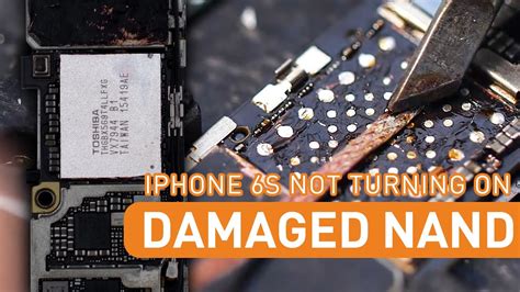 Iphone S Not Turning On And Damaged Nand Repair Case