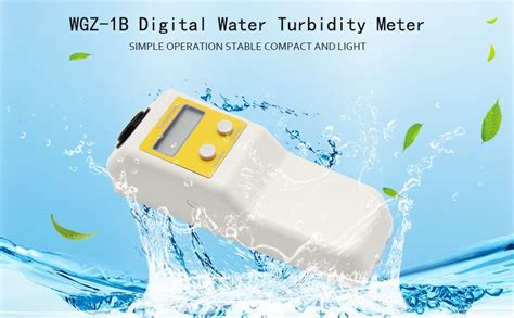 Newtry Digital Water Turbidity Meter Portable Turbidimeter Water