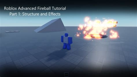 Advanced Roblox Fireball Tutorial Part Youtube