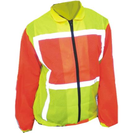 REFLECTIVE LONG SLEEVE HI-VISIBILITY TRAFFIC VEST Reflective Hi-Viz ...