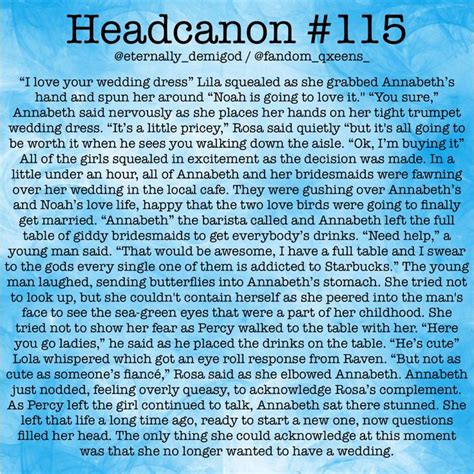 Pin By Eternally Demigod On Headcanons Percy Jackson Head Canon Percy Jackson Fandom Percy