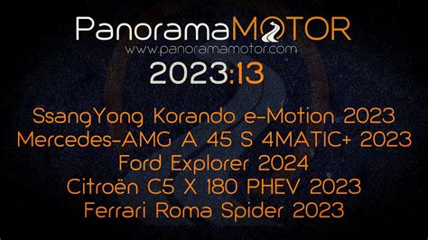 Panoramamotor Informaci N Review Novedades Del Mundo Del