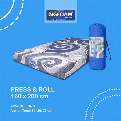 Jual Kasur Busa Big Foam Premium X X Quilting Press Roll