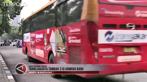 Upaya Kurangi Polusi Udara Transjakarta Tambah Armada Baru Video