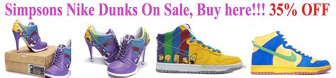 Simpsons Nike Dunks Simpsons Nikes