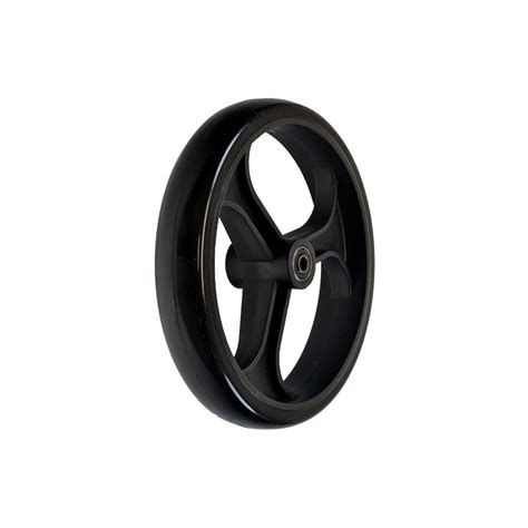 Alveytech Medical Supply Black Rear Caster Wheel Replacement For