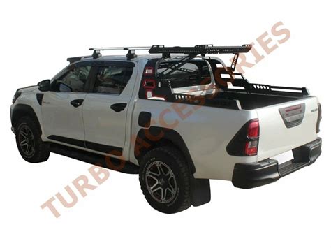 Toyota Hilux Revo DC 2016 Current Slimline II Roof Rack Kit Lupon