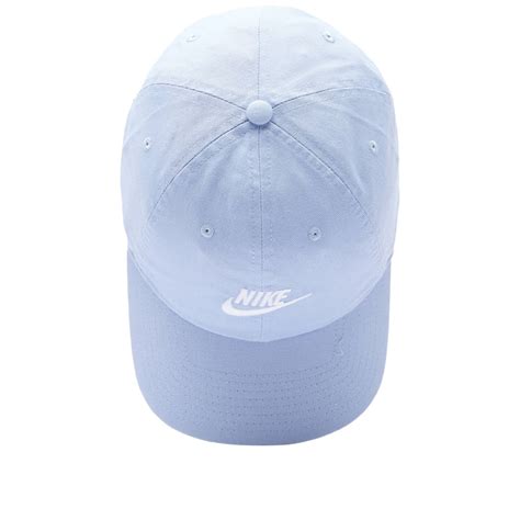 Nike Futura Washed H86 Cap Cobalt Bliss And White End