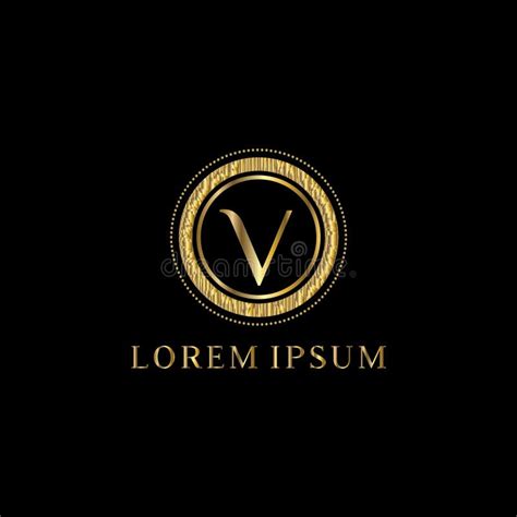 Luxury Logo Letter V Vector Logo Template Sign Symbol Icon Vector