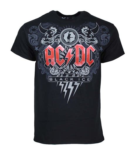 Ac Dc Ac Dc Black Ice T Shirt Men Loudtrax