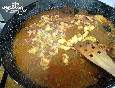 Arroz Con Galeras Y Sepia