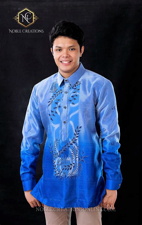 Barong Tagalog With Inner Lining Philippine National Costume