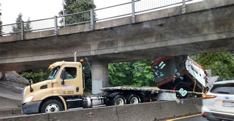 Semi Trucks Have Hit B C Overpasses Times In Years Most Drivers