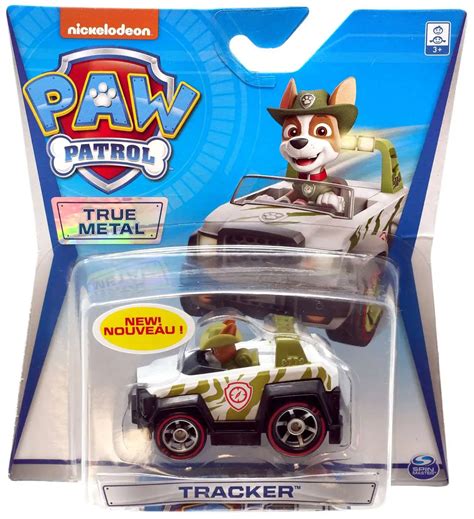 Paw Patrol True Metal Tracker Diecast Car Spin Master - ToyWiz