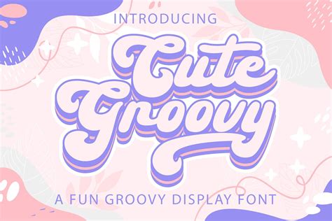 Cute Groovy Font By Densu Creative Creative Fabrica