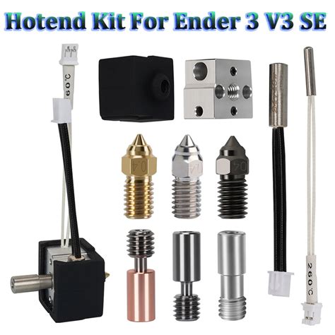 Hotend Kit Para Ender V Se Pe A Impressora D Garganta De Liga De