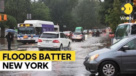 Heavy Rains Flood Streets In New York S Hudson Valley Wion Originals Youtube