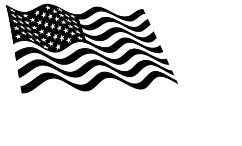 Wavy Us Flag Svg