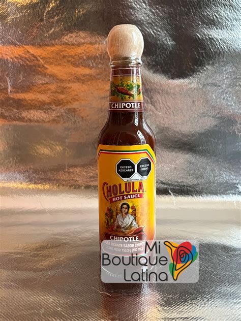 Salsa Picante Chipotle Cholula Sauce Piquante Mexicaine Mi Boutique